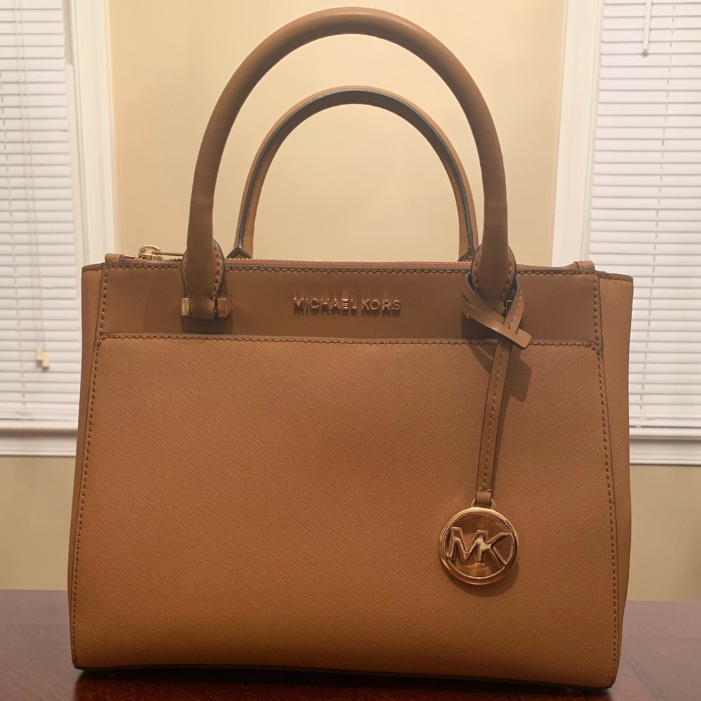 Michael Kors Brown Leather Handbag
